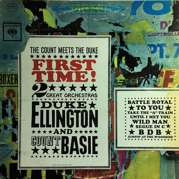 Duke Ellington And Count Basie : First Time! The Count Meets The Duke (LP, Album, RE)