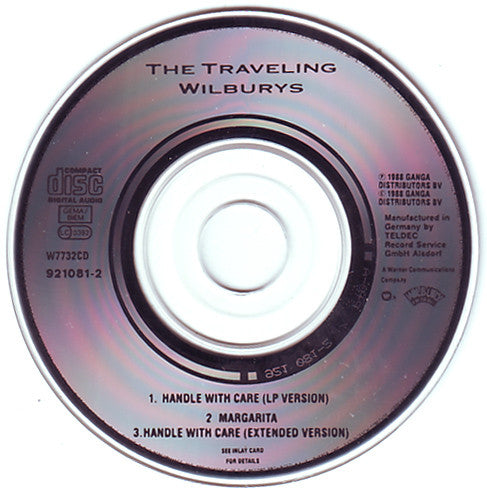 Traveling Wilburys : Handle With Care (CD, Mini, Single)