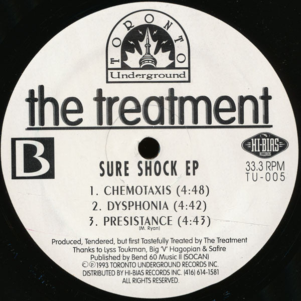 The Treatment : Sure Shock EP (12", EP)