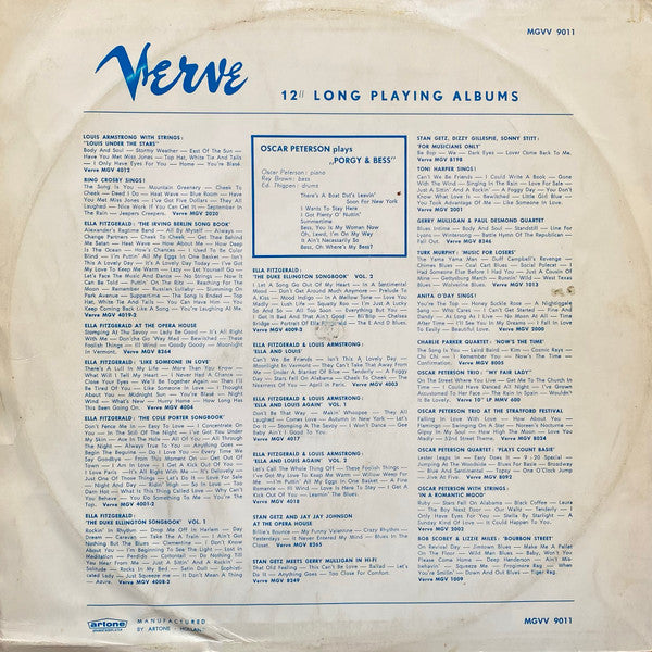 The Oscar Peterson Quartet : Oscar Peterson Plays Count Basie (LP, Album, Mono, RE)