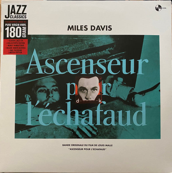 Miles Davis : Ascenseur Pour L'Échafaud (LP, Album, RE, 180)
