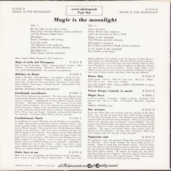 Various : Magic Is The Moonlight (10", Comp)