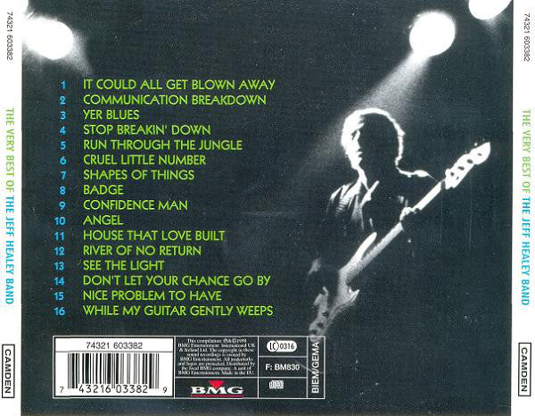 The Jeff Healey Band : The Very Best Of (CD, Comp, RP)