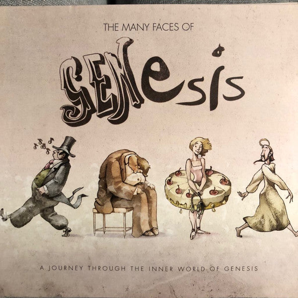 Various : The Many Faces Of Genesis (A Journey Through The Inner World Of Genesis) (3xCD, Comp)