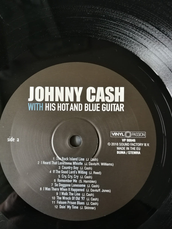 Johnny Cash : With His Hot And Blue Guitar / Sings The Songs That Made Him Famous (LP, Comp)