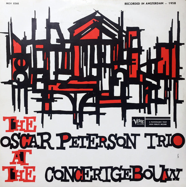 The Oscar Peterson Trio : At The Concertgebouw (LP, Mono)