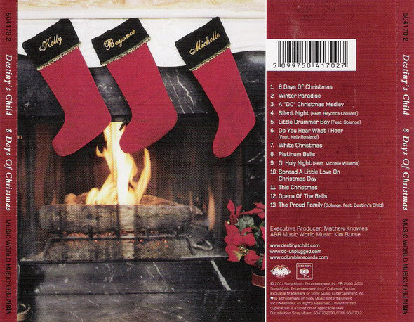 Destiny's Child : 8 Days Of Christmas (CD, Album)