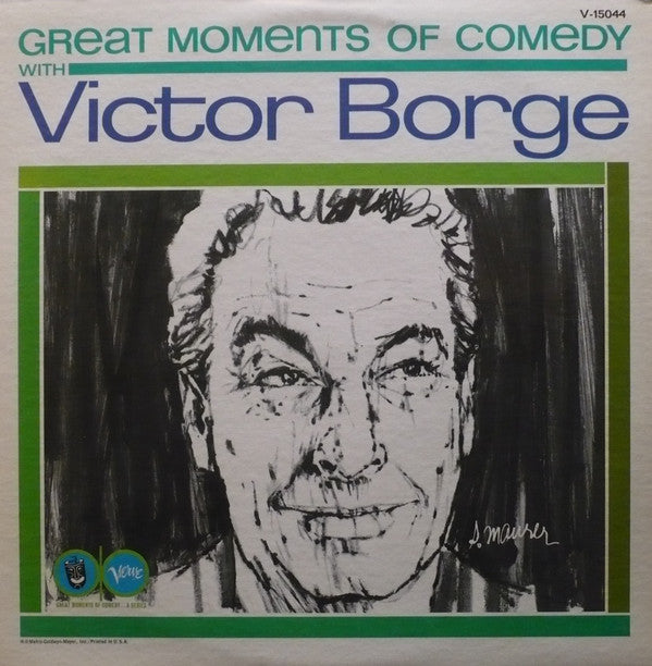 Victor Borge (2) : Great Moments Of Comedy With Victor Borge (LP, Album, Mono)