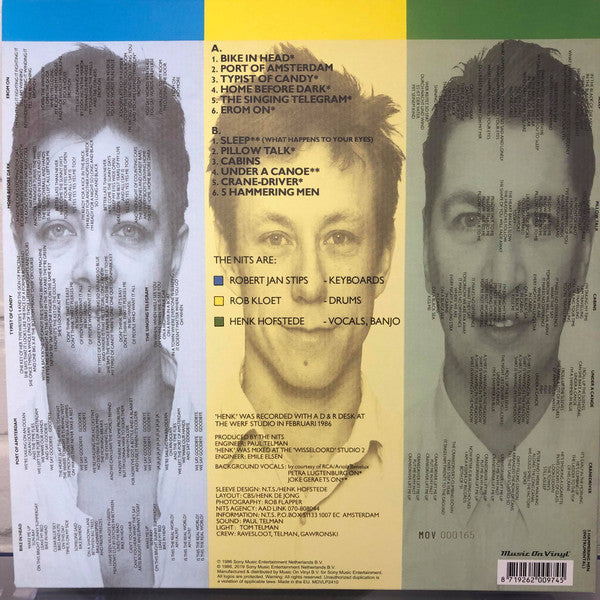 The Nits : Henk (LP, Album, Ltd, Num, RE, Cle)