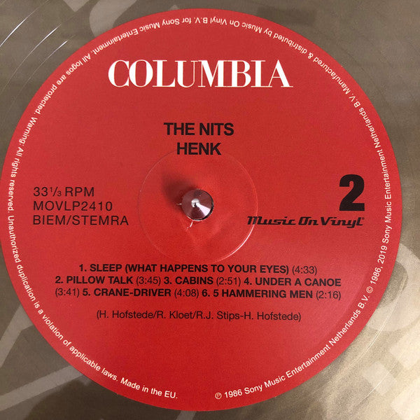 The Nits : Henk (LP, Album, Ltd, Num, RE, Cle)