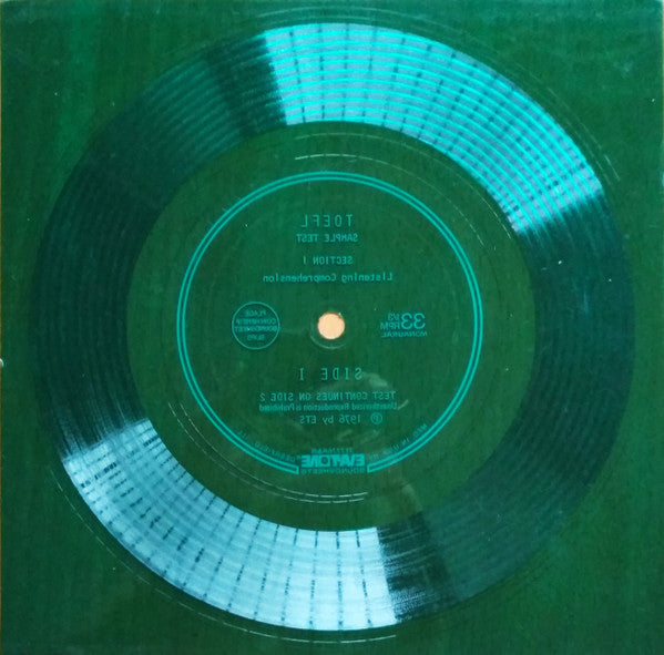 Unknown Artist : TOEFL Sample Test (Flexi, 7", Mono, Blu)