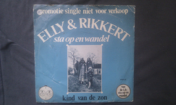 Elly & Rikkert : Sta Op En Wandel (7", Promo)