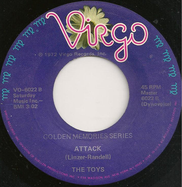 The Toys : A Lover's Concerto / Attack (7", RE)