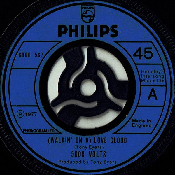 5000 Volts : (Walkin' On A) Love Cloud (7", Single, Lar)