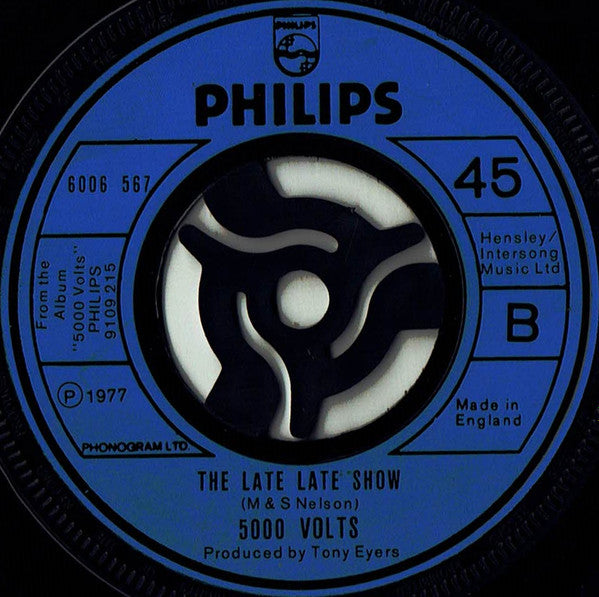 5000 Volts : (Walkin' On A) Love Cloud (7", Single, Lar)