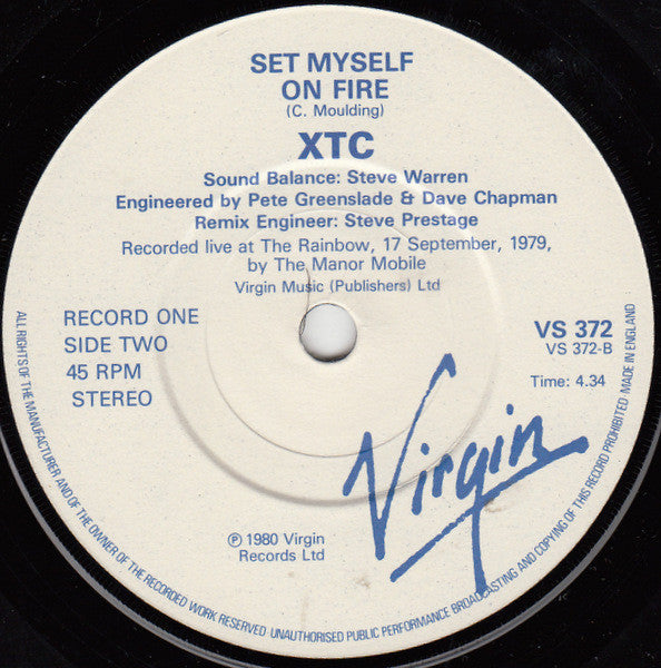 XTC : Towers Of London (2x7", Tow)