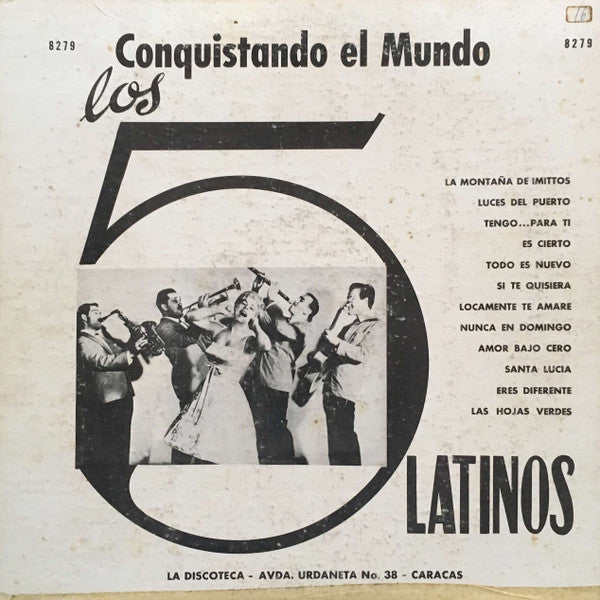 Los Cinco Latinos : Conquistando El Mundo (LP, Album, Mono)