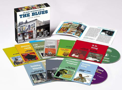 Various : An Easy Introduction To The Blues - Top-16 Albums (8xCD, RM + Box, Comp, RE)