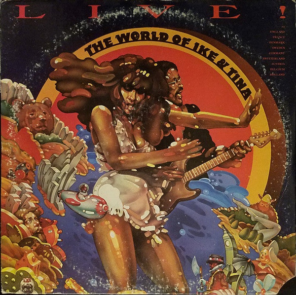 Ike & Tina Turner : The World Of Ike & Tina (2xLP, Gat)