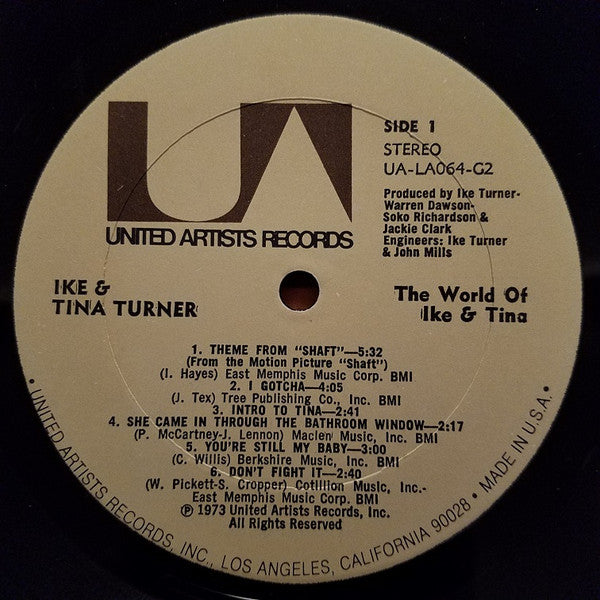 Ike & Tina Turner : The World Of Ike & Tina (2xLP, Gat)