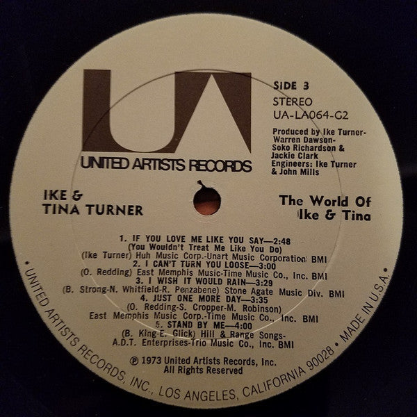 Ike & Tina Turner : The World Of Ike & Tina (2xLP, Gat)