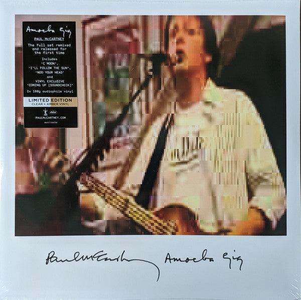 Paul McCartney : Amoeba Gig (LP, Cle + LP, Amb + Album, Ltd)