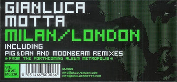 Gianluca Motta : Milan / London (12")