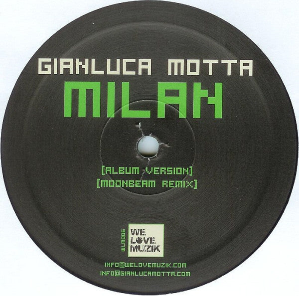 Gianluca Motta : Milan / London (12")