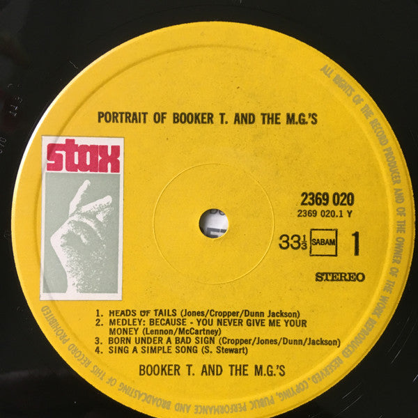 Booker T & The MG's : Portrait Of Booker T. And The M.G.'s (LP, Comp)