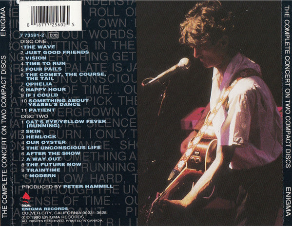 Peter Hammill : Room Temperature Live (2xCD, Album)