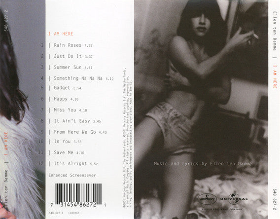 Ellen Ten Damme : I Am Here (CD, Album, Enh)