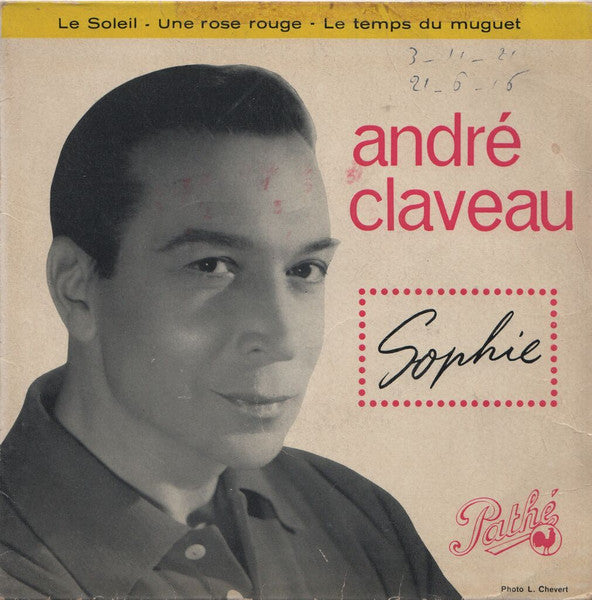 André Claveau : Sophie (7", EP)