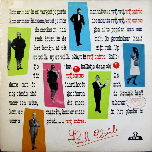 Henk Elsink : Vrij Entree (10", Album, Mono)