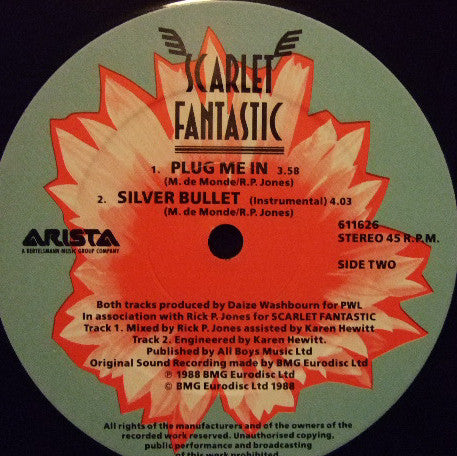 Scarlet Fantastic : Stay (12")