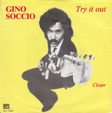 Gino Soccio : Try It Out (7", Single)