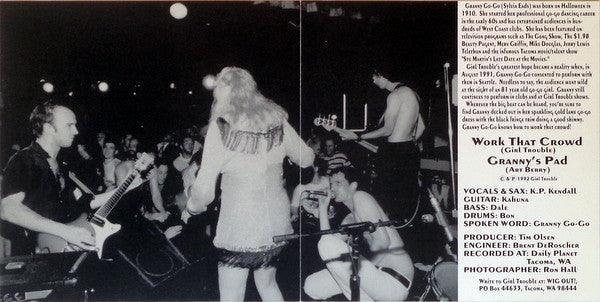 Girl Trouble : Work That Crowd! (7")