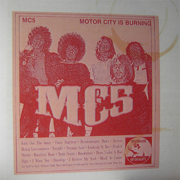 MC5 : Motor City Is Burning (2xLP, Comp, Gat)