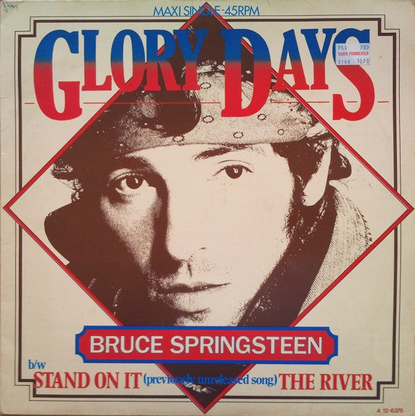 Bruce Springsteen : Glory Days (12", Maxi)