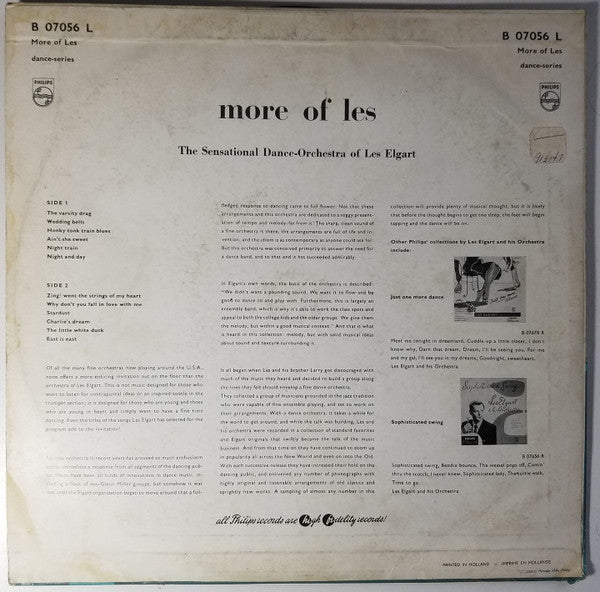 Les Elgart And His Orchestra : More of Les (LP, Album)