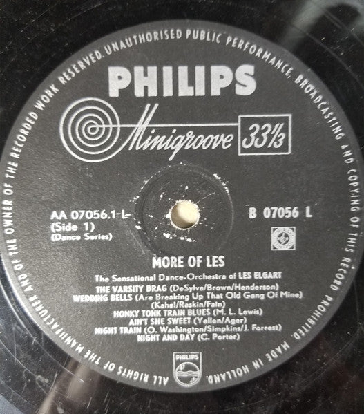 Les Elgart And His Orchestra : More of Les (LP, Album)