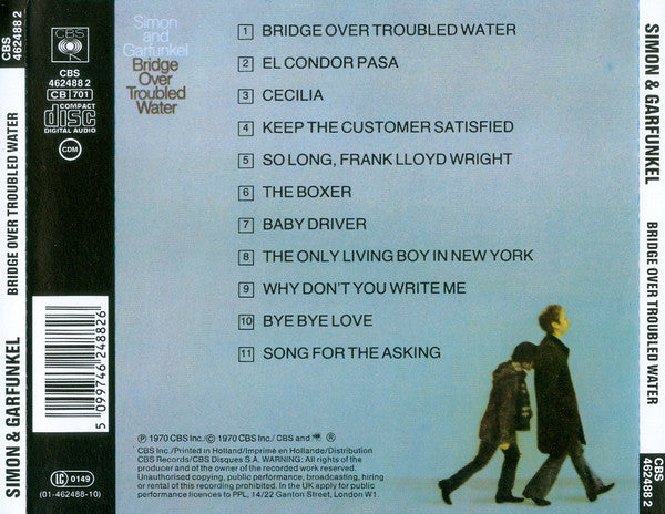 Simon & Garfunkel : Bridge Over Troubled Water (CD, Album, RE)