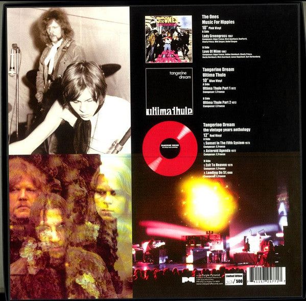 Tangerine Dream : The Vintage Years Anthology (10", Single, RE, RM, Pin + 10", Single, RE, RM, Bl)