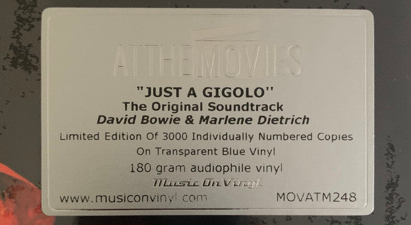 David Bowie & Marlene Dietrich : Just A Gigolo (The Original Soundtrack) (LP, Album, Dlx, Ltd, Num, Tra)
