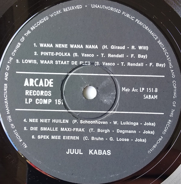 Juul Kabas : Ze Noeme Mij de Juul Kabas (LP, Album)
