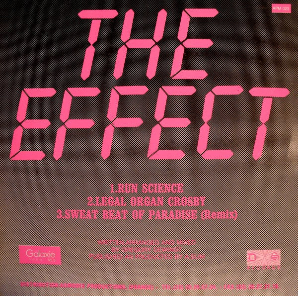 The Effect (2) : Run Science (12")
