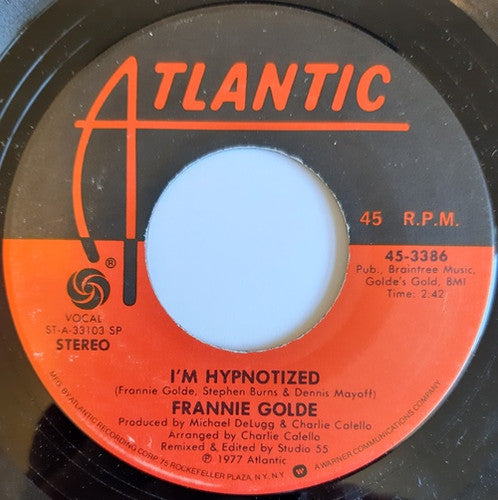 Frannie Golde* : I'm Hypnotized (7", Single, SP)