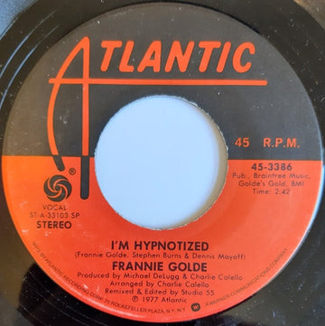 Frannie Golde* : I'm Hypnotized (7", Single, SP)