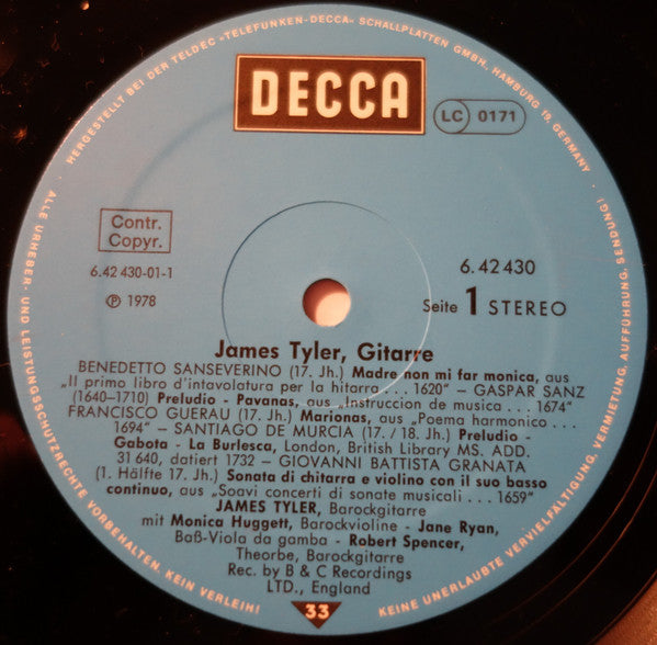 James Tyler : Gitarre (LP, RE)