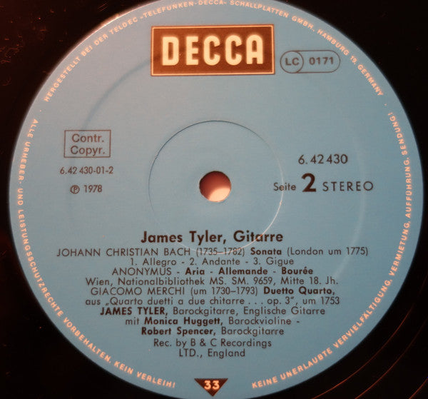James Tyler : Gitarre (LP, RE)