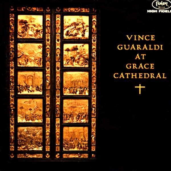 Vince Guaraldi : At Grace Cathedral (LP, Album, Mono)